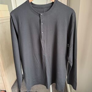 Lululemon Black Long Sleeve Henley
